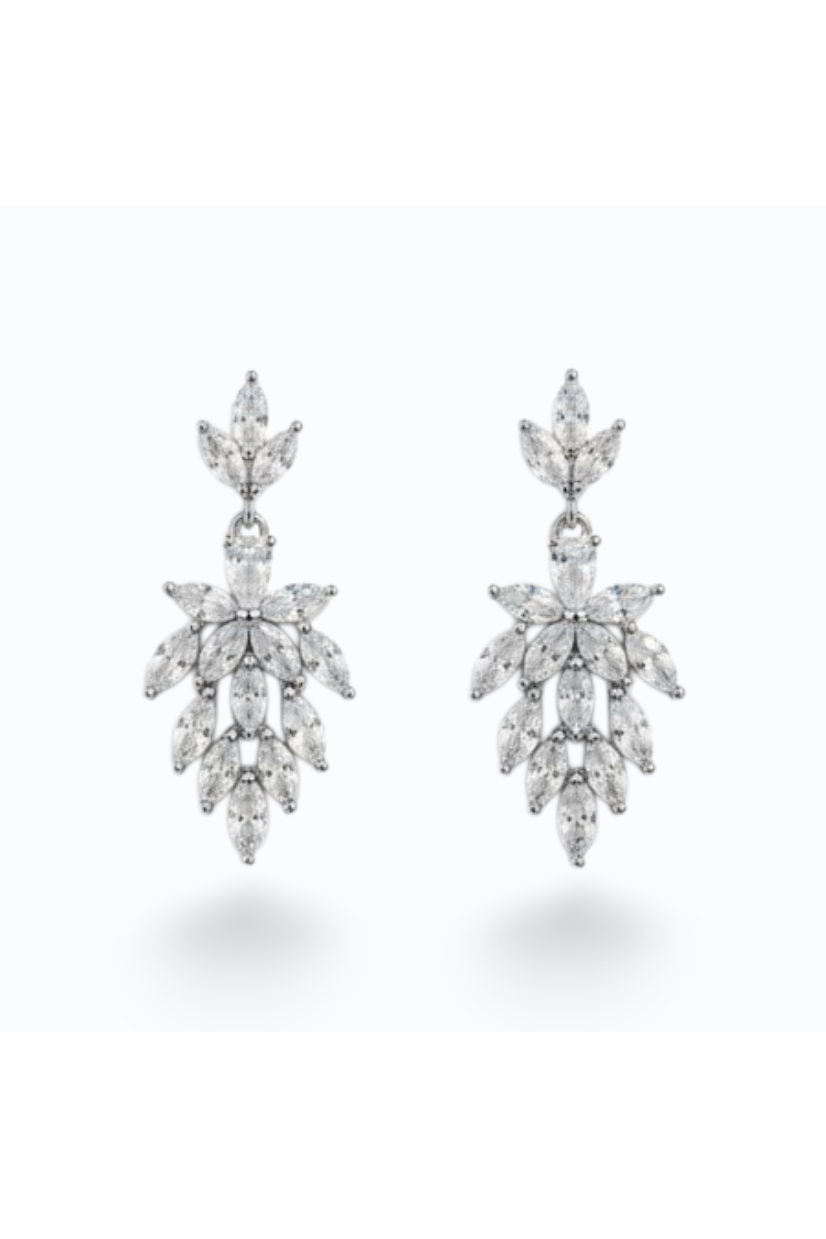 ARMANI | CRYSTAL EARRING - Clear