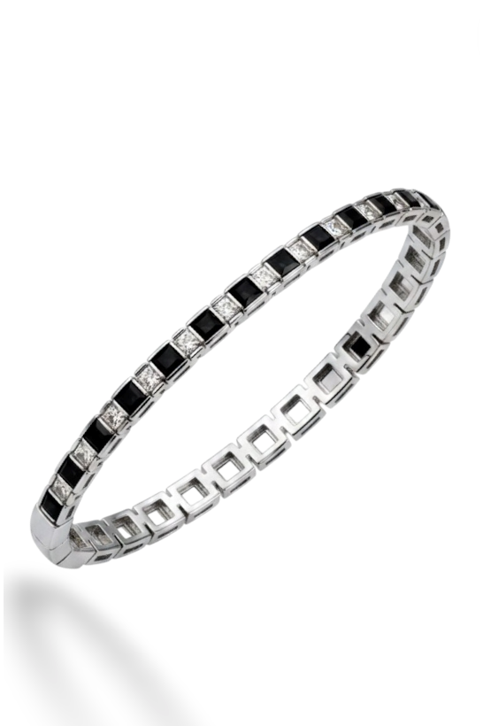 ZOE | Tennis Bracelet - Black