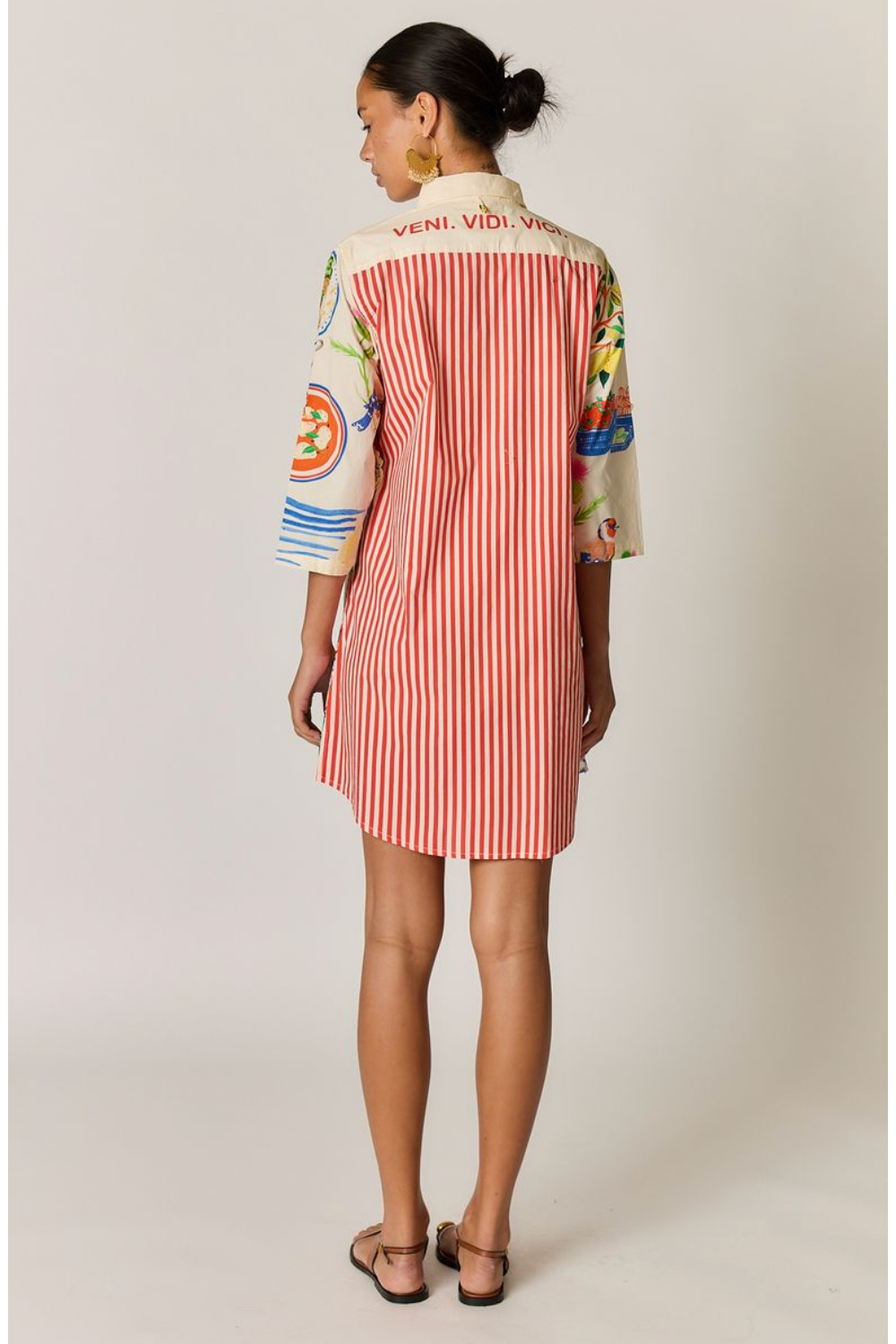 RUBY YAYA | TROPEA SHIRT DRESS