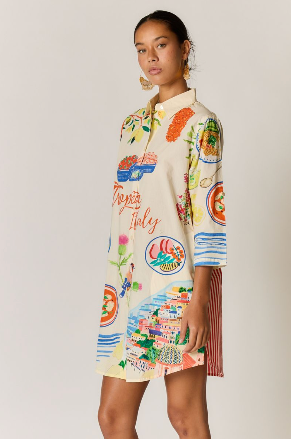 TROPEA SHIRT DRESS