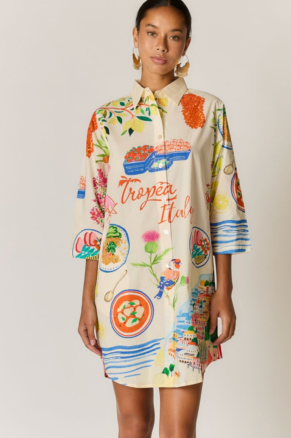 TROPEA SHIRT DRESS