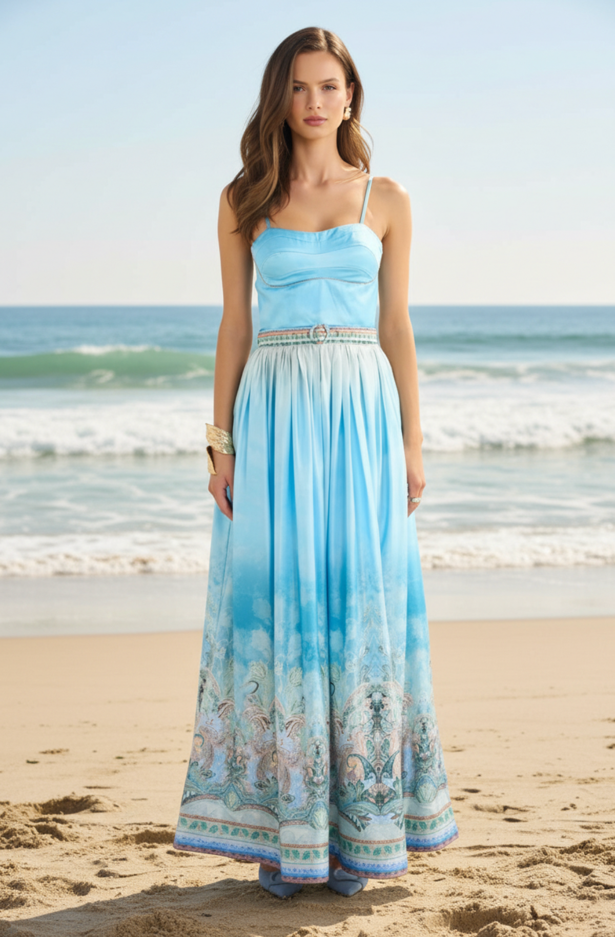 AQUA BLU | ZARIA MAXI DRESS
