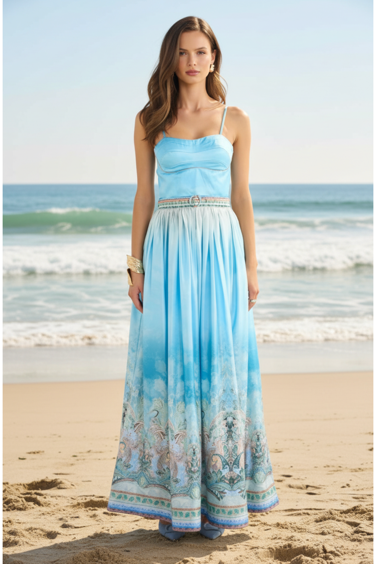 AQUA BLU | ZARIA MAXI DRESS