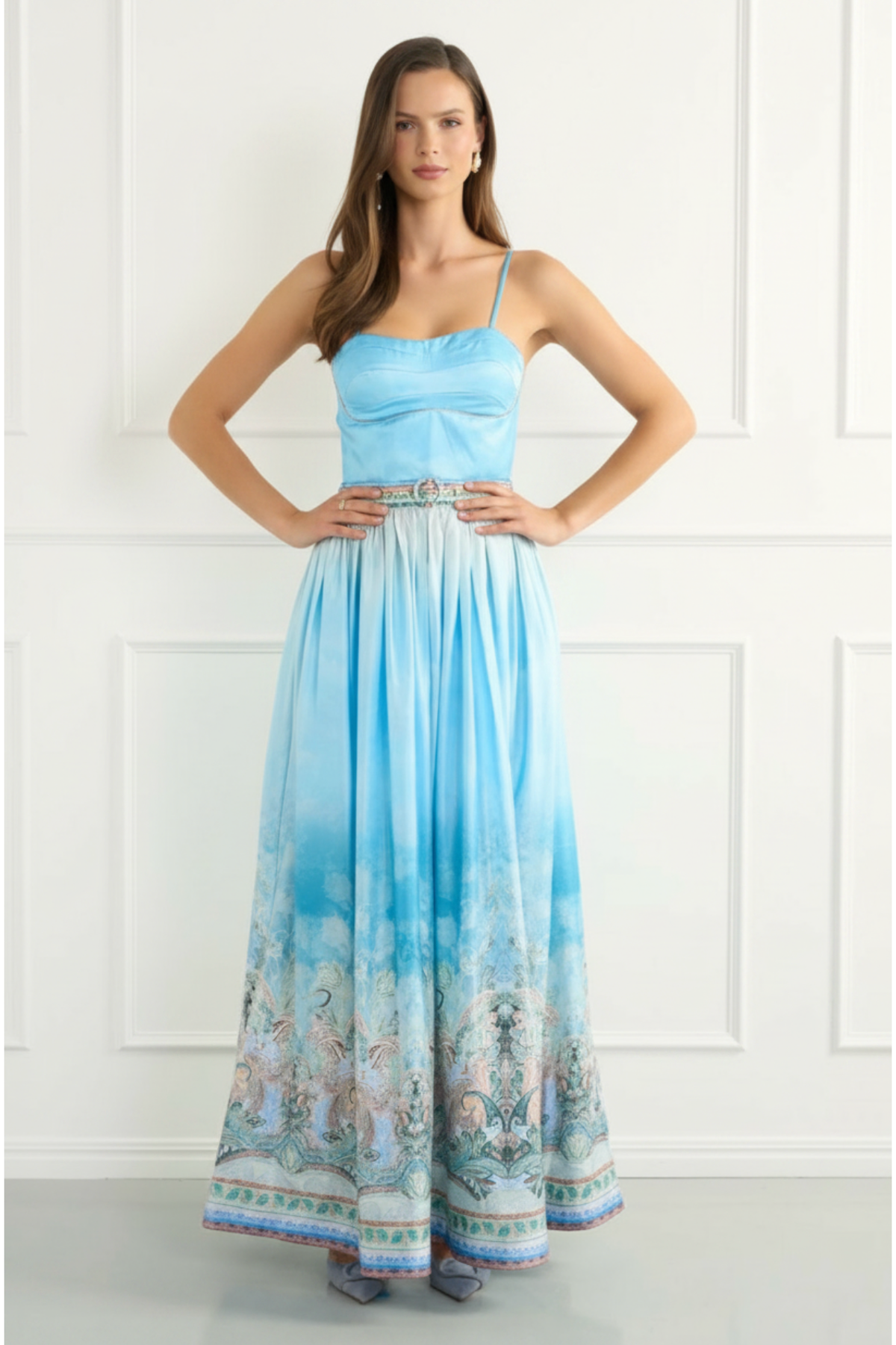 AQUA BLU | ZARIA MAXI DRESS
