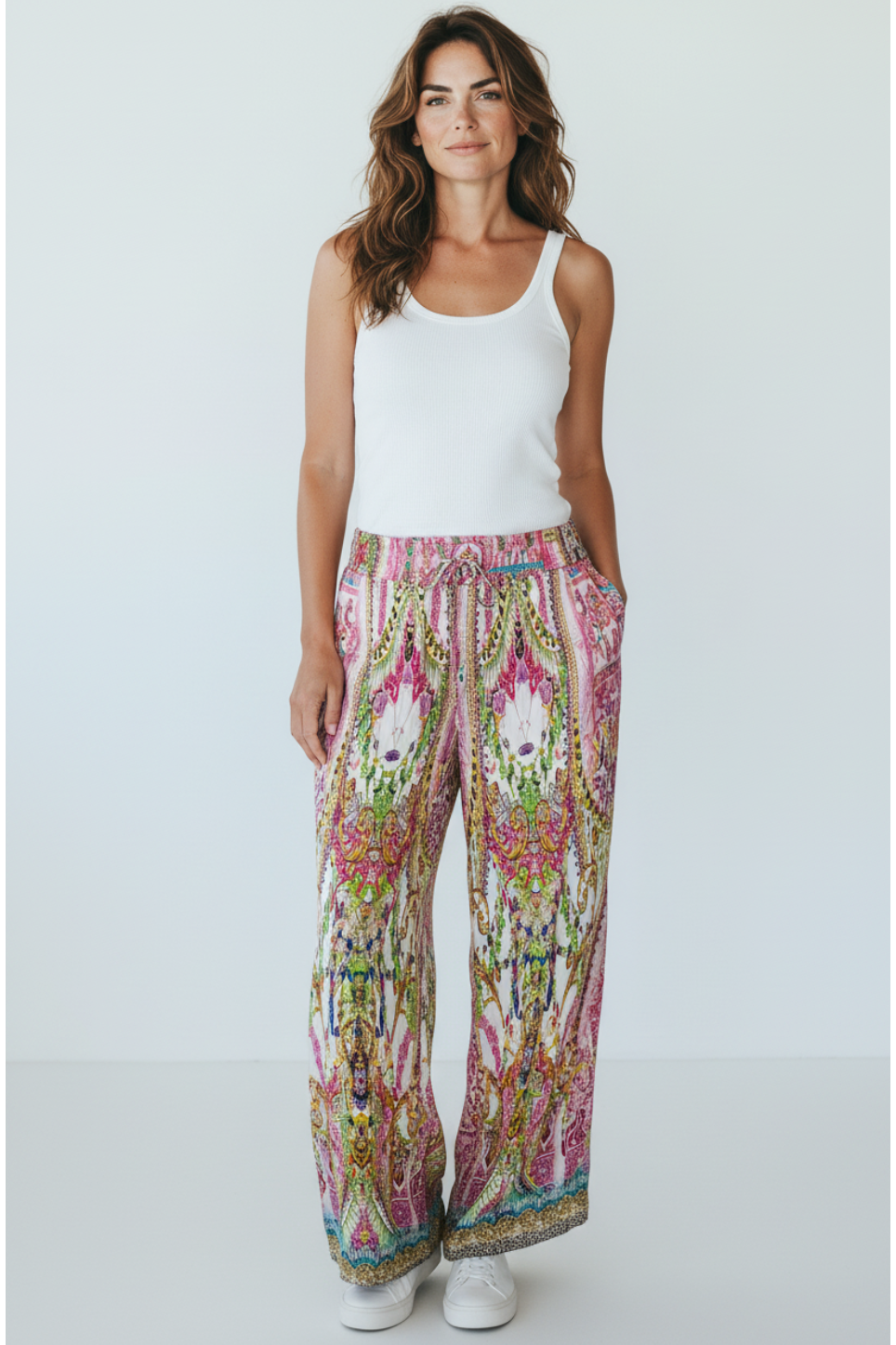 FS | PINK MULTI PANT