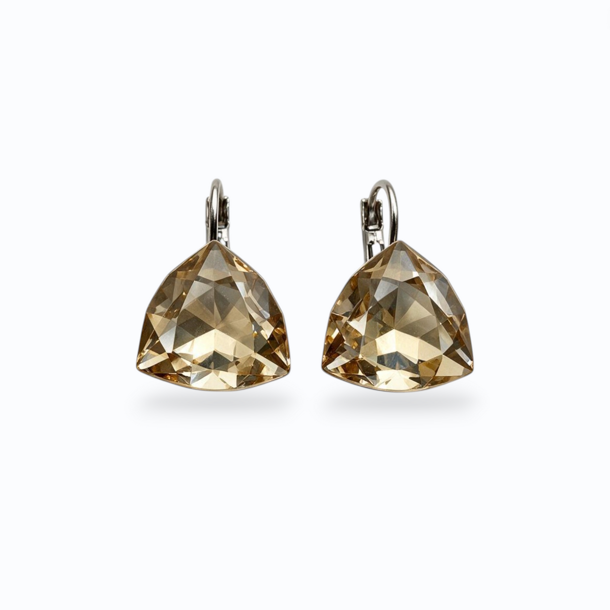 ODETTE | CHAMPAGNE HOOP EARRING