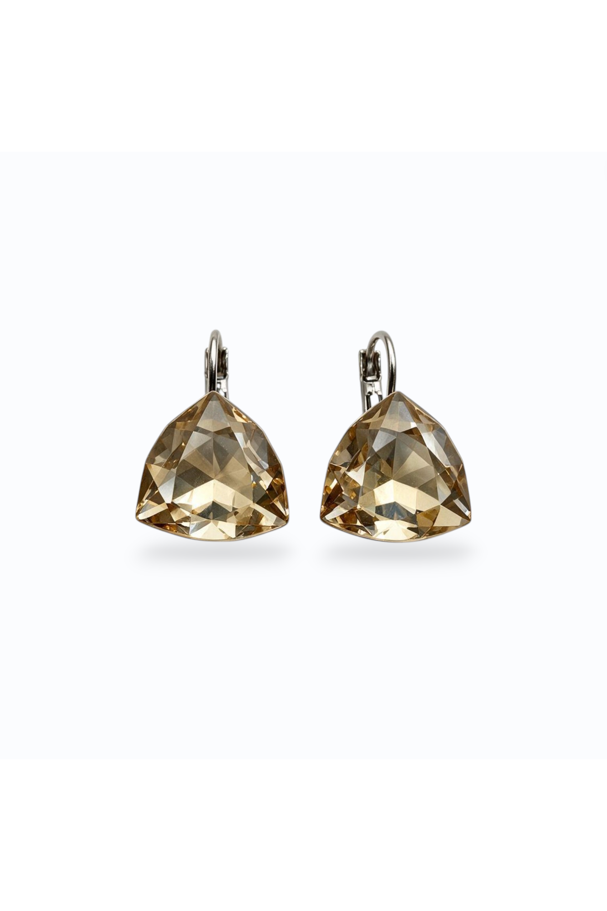 ODETTE | CHAMPAGNE HOOP EARRING