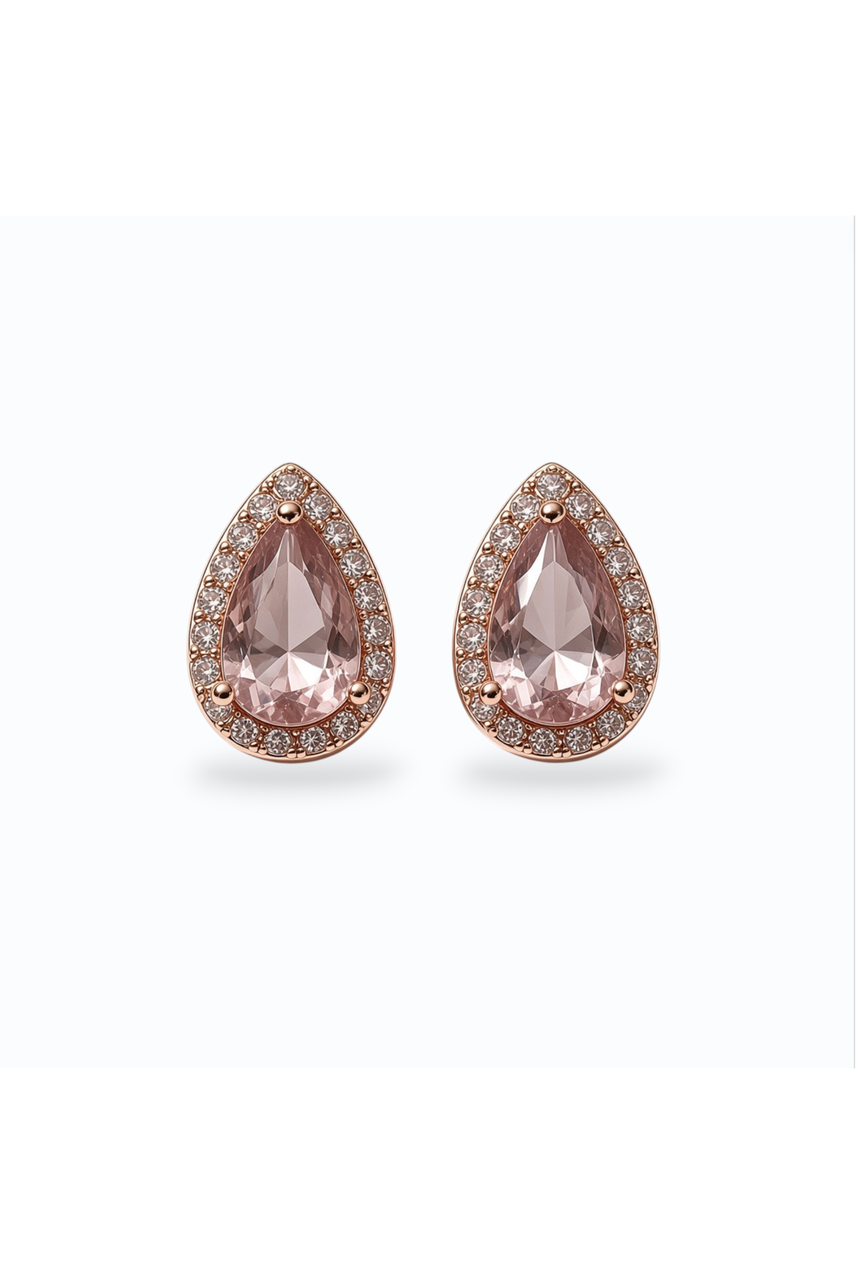 CORA | PEAR EARRING - Pink