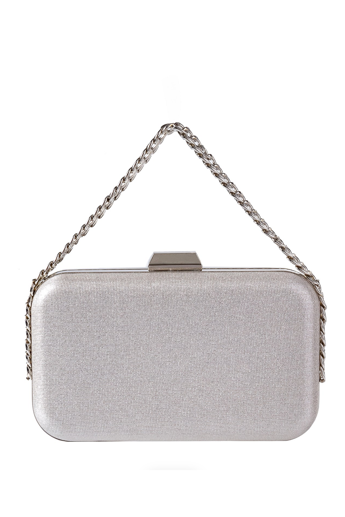 GREGORY LADNER | RECTANGLE BAG - Silver