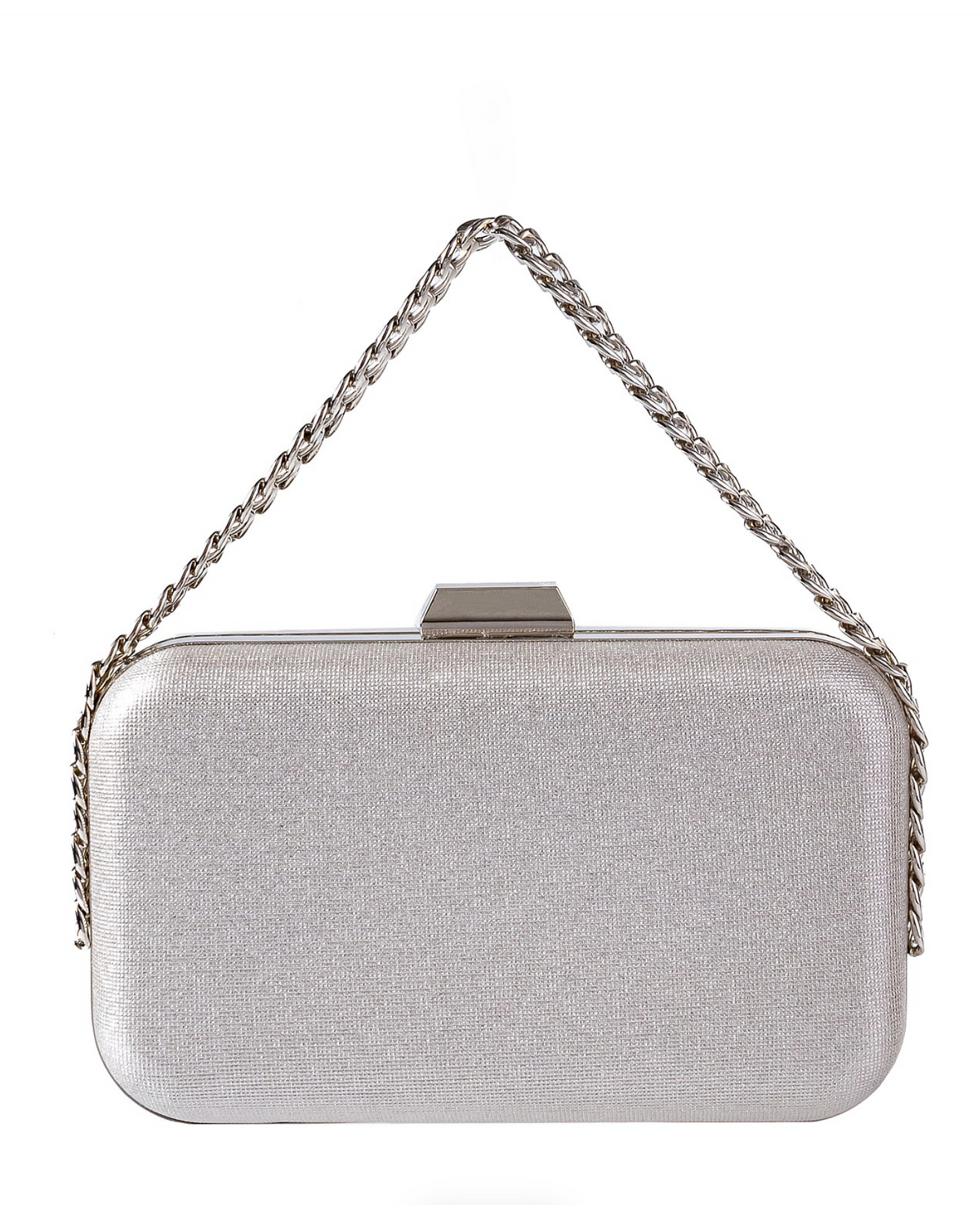 GREGORY LADNER | RECTANGLE BAG - Silver