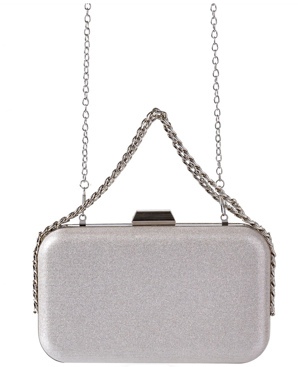 GREGORY LADNER | RECTANGLE BAG - Silver