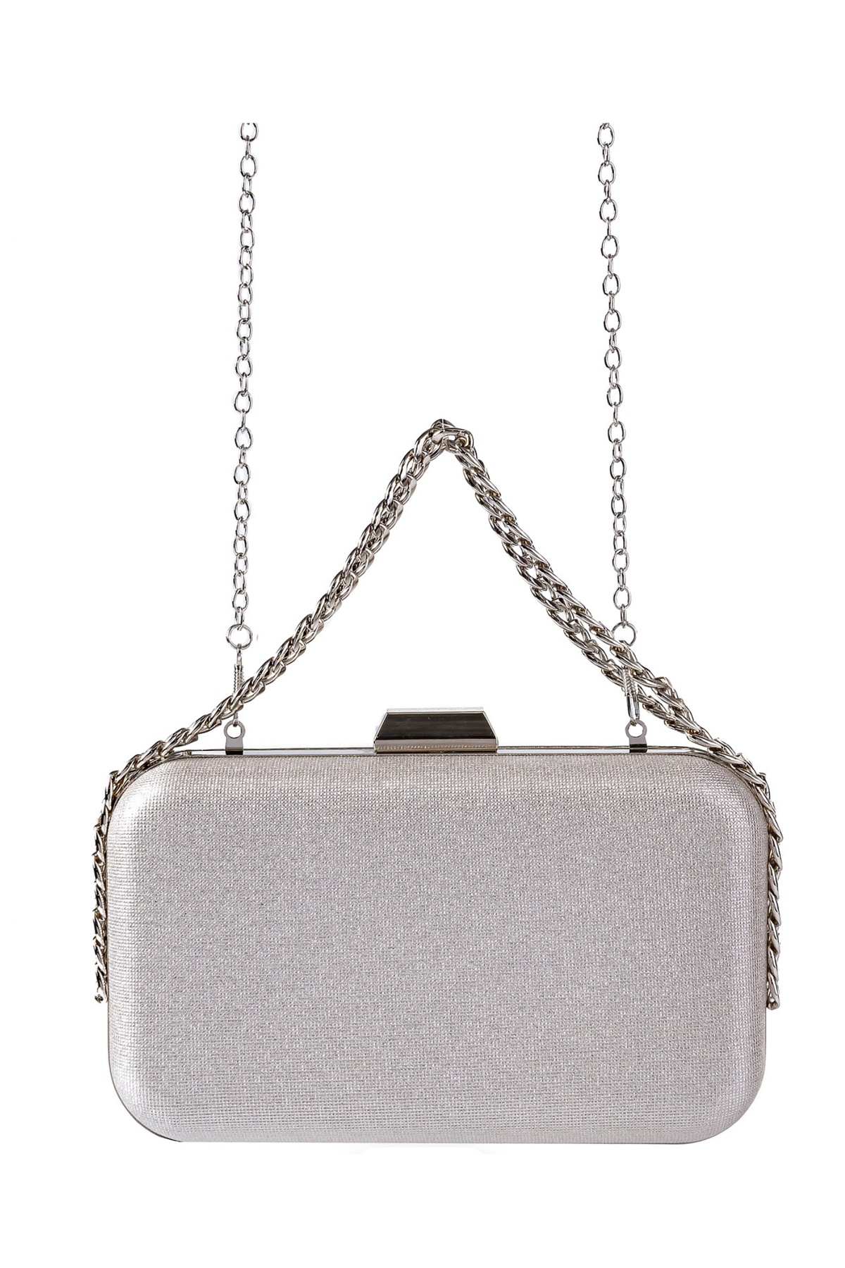 GREGORY LADNER | RECTANGLE BAG - Silver