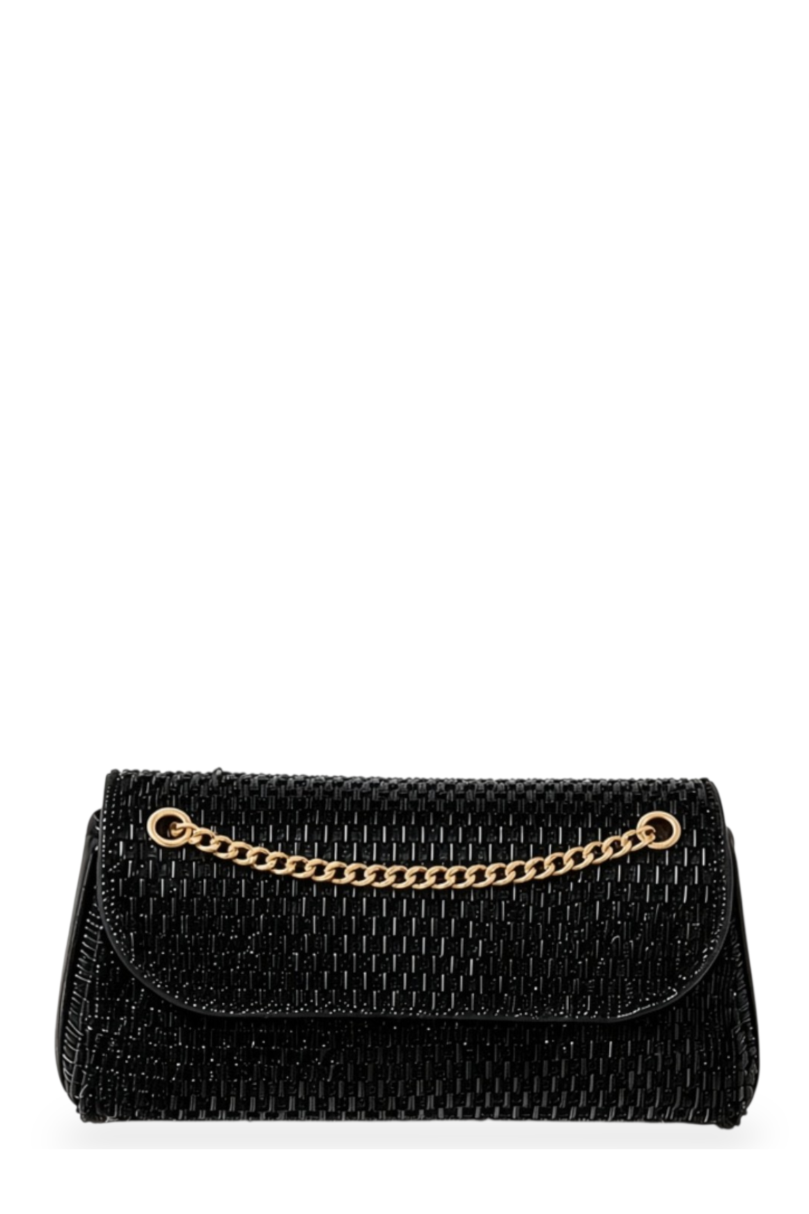 GREGORY LADNER | POUCHETTE STUD DETAIL CHAIN SHOULDER BAG