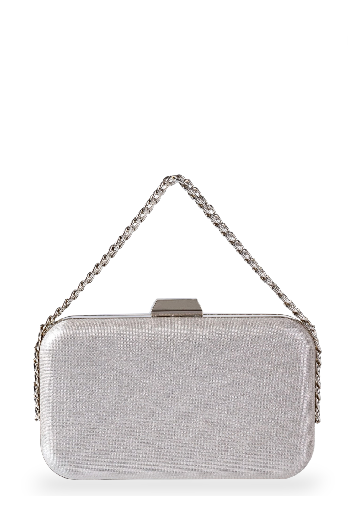 GREGORY LADNER | RECTANGLE BAG - Silver
