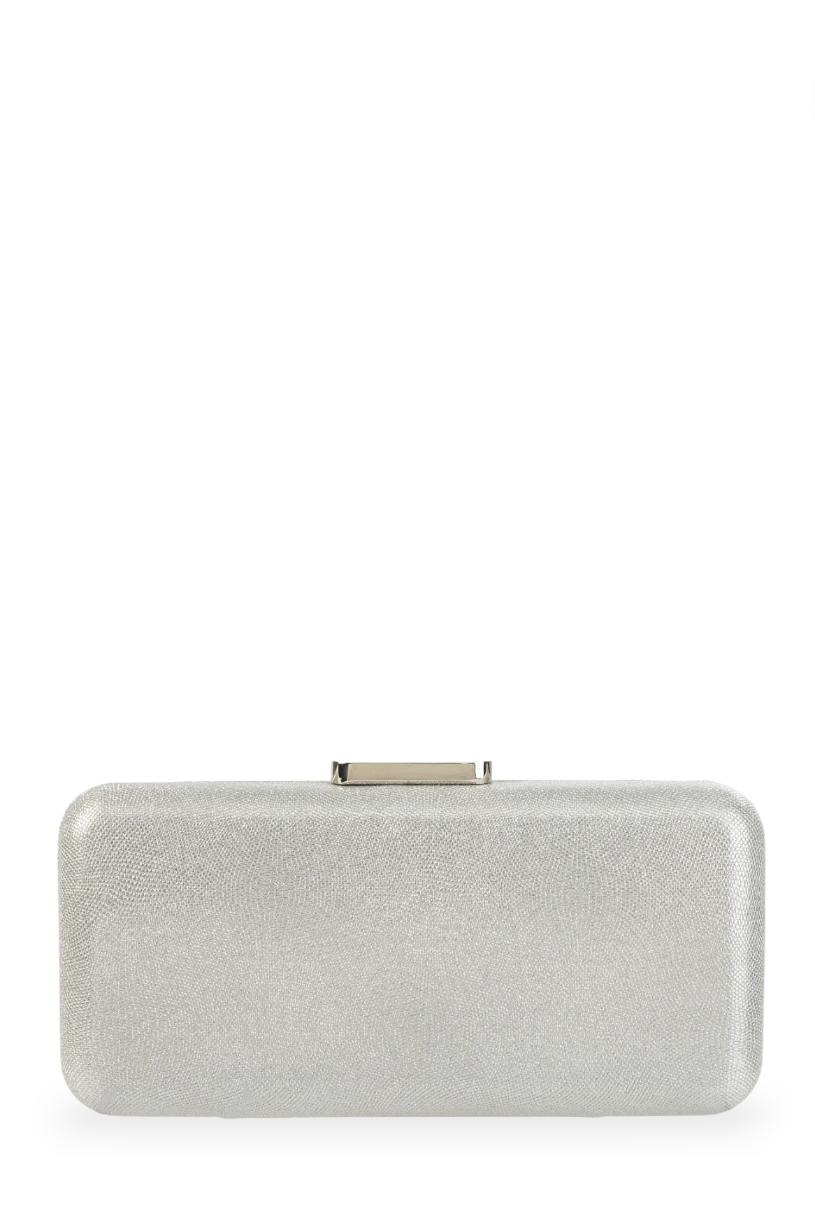 GREGORY LADNER | JEANNIE METALLIC BOX CLUTCH BAG