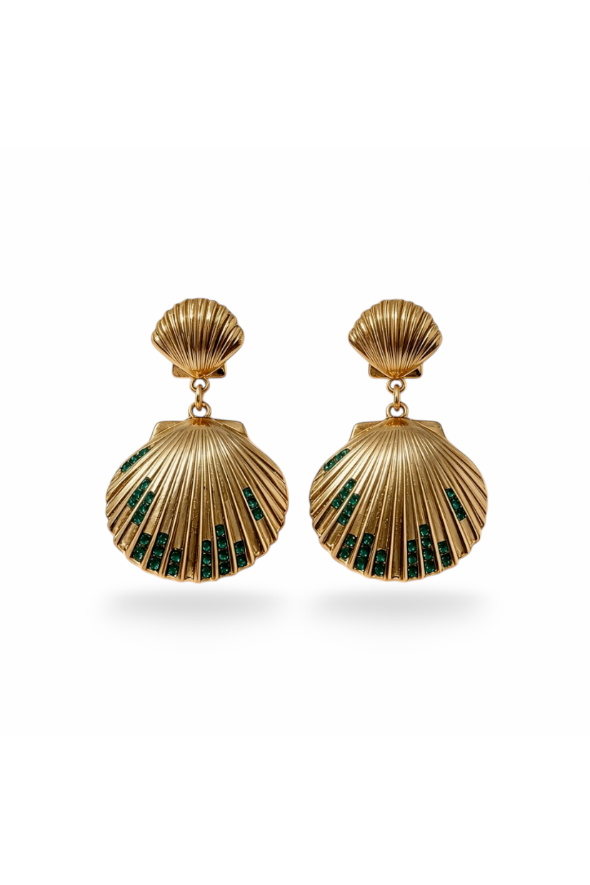 NERINE | SHELL EARRINGS