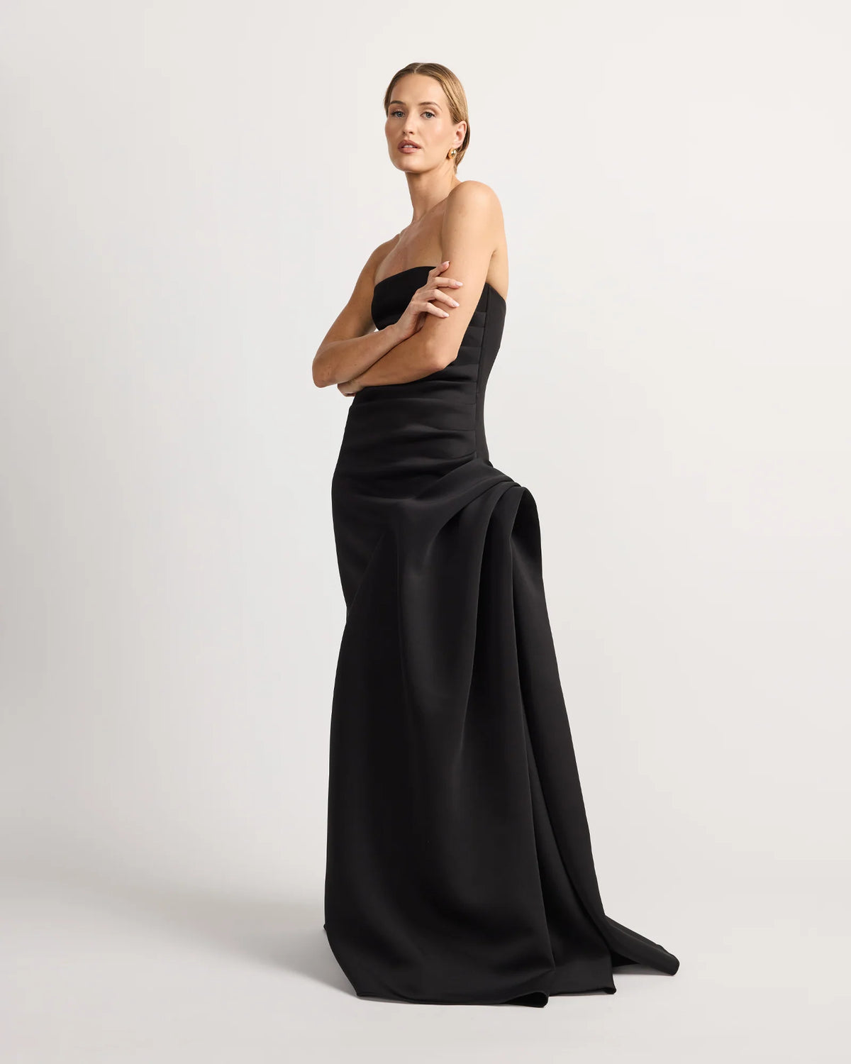 TOJHA | SOLRAE GOWN - BLACK
