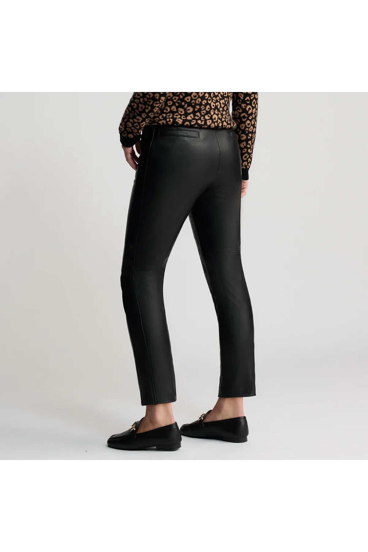 RAW BY RAW | TORY LEATHER PANT - BLACK
