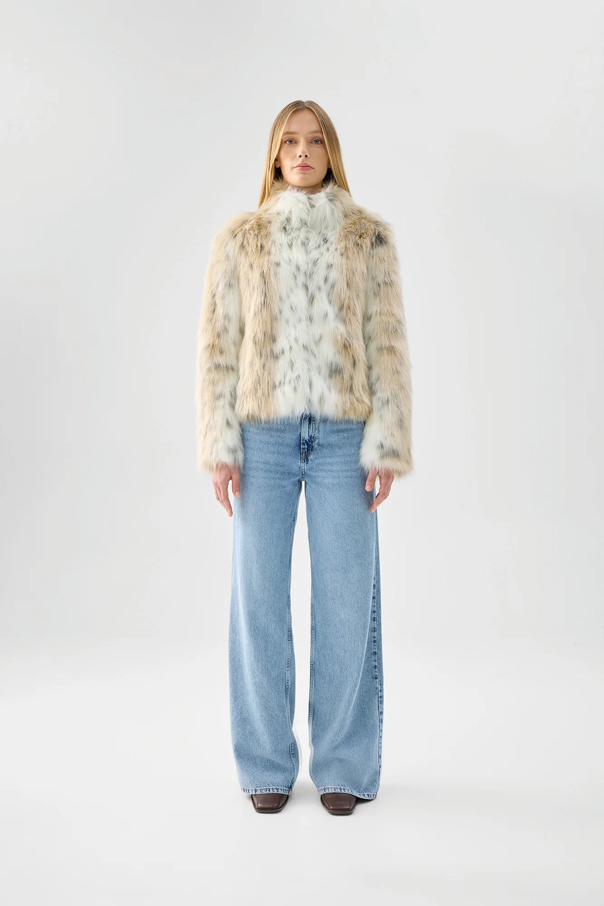 UNREAL FUR | Wild Dream Jacket - Snow Leopard