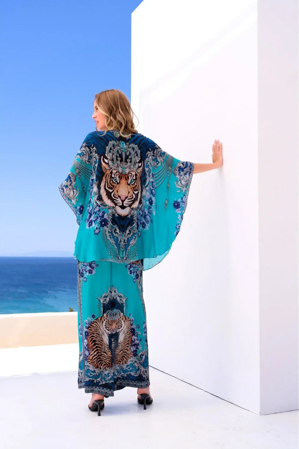 CZARINA | BLUE TIGRESS TROUSERS