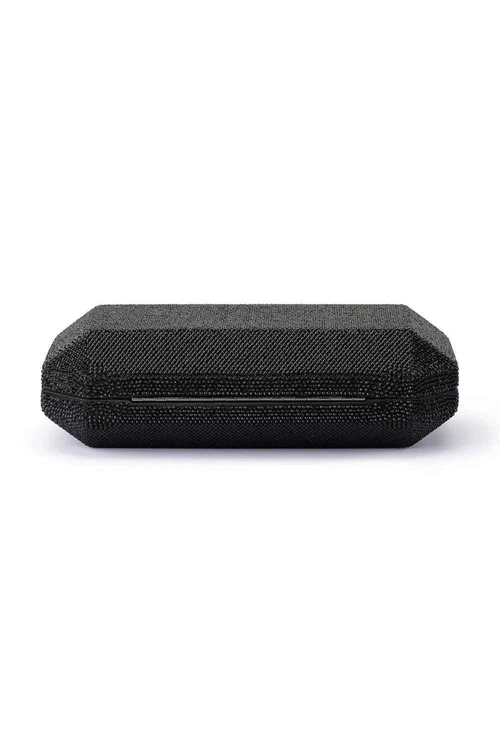 OLGA BERG | GIA Crystal Clutch - Black