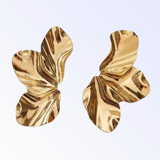 LUNA | METAL EARRING - Gold