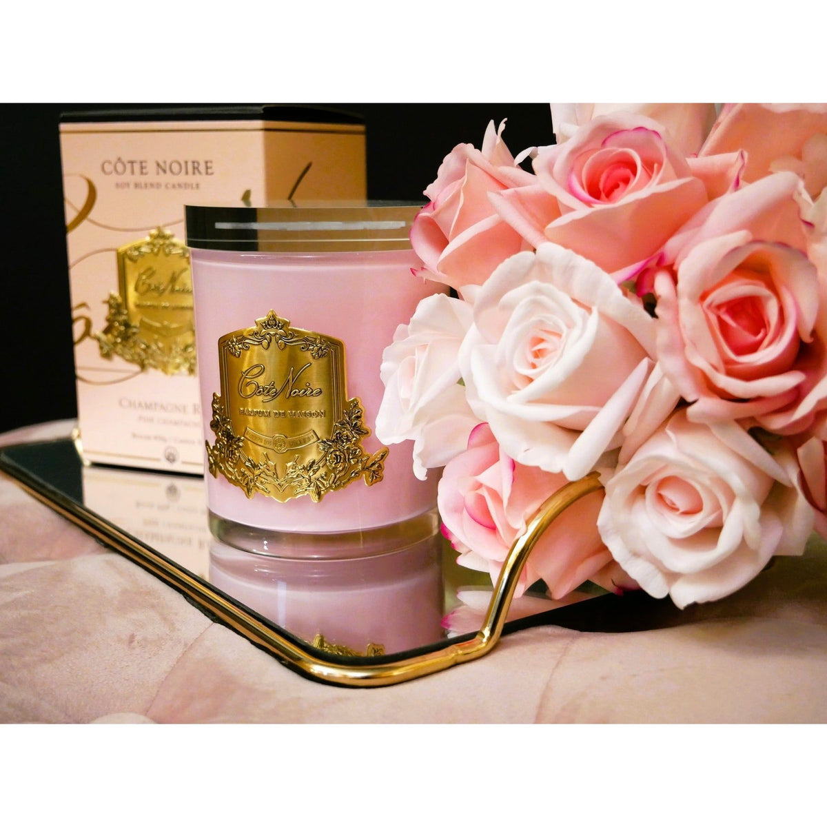 COTE NOIRE | PINK CHAMPAGNE - PINK VESSEL - GOLD BADGE - LIMITED EDITION