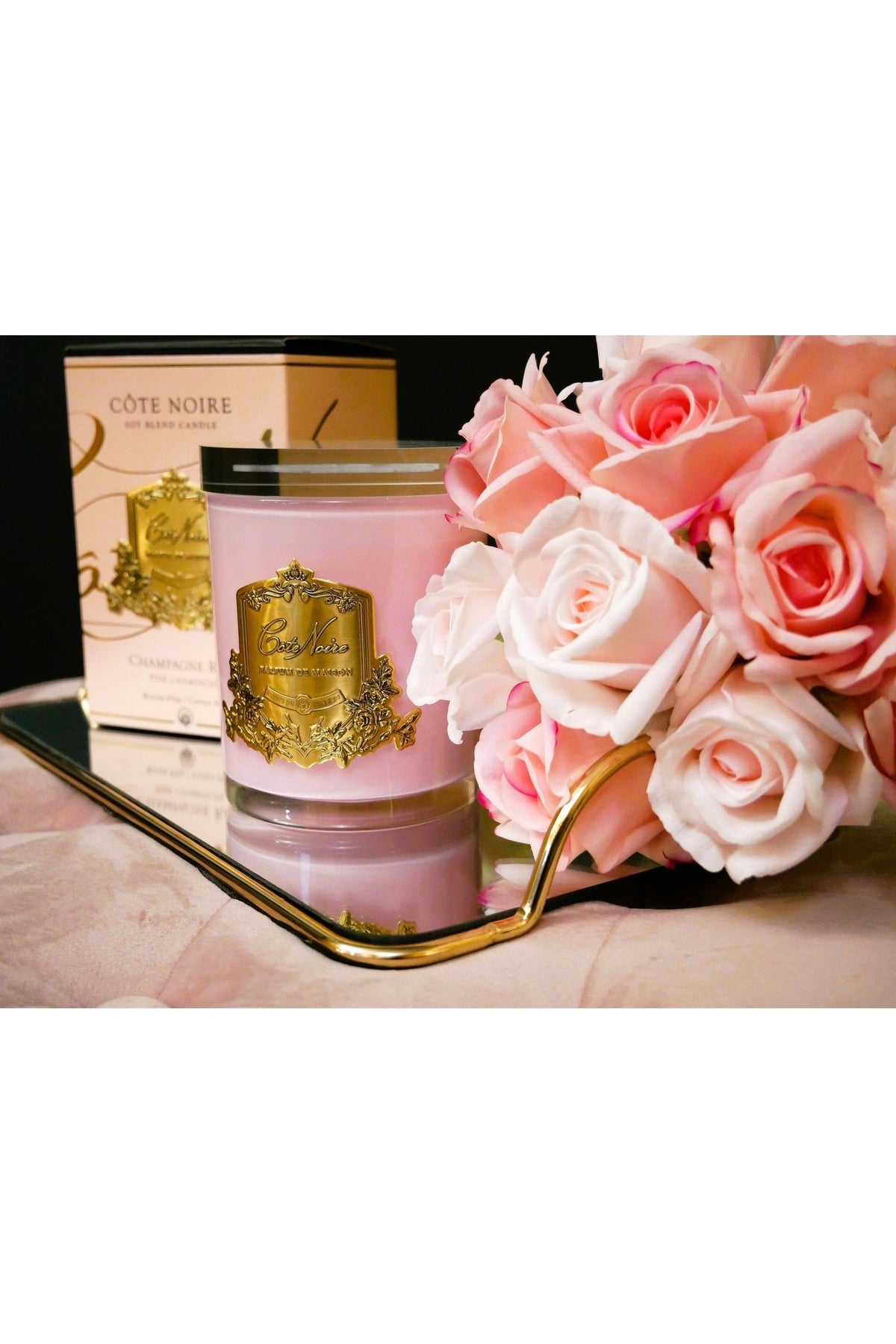 COTE NOIRE | PINK CHAMPAGNE - PINK VESSEL - GOLD BADGE - LIMITED EDITION
