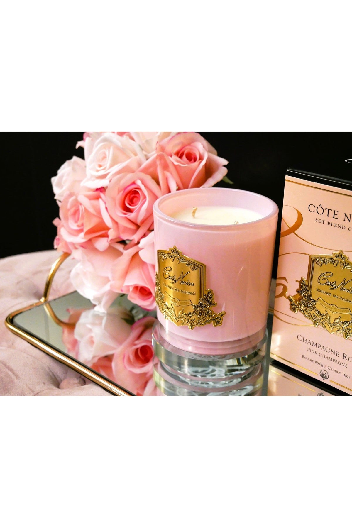 COTE NOIRE | PINK CHAMPAGNE - PINK VESSEL - GOLD BADGE - LIMITED EDITION