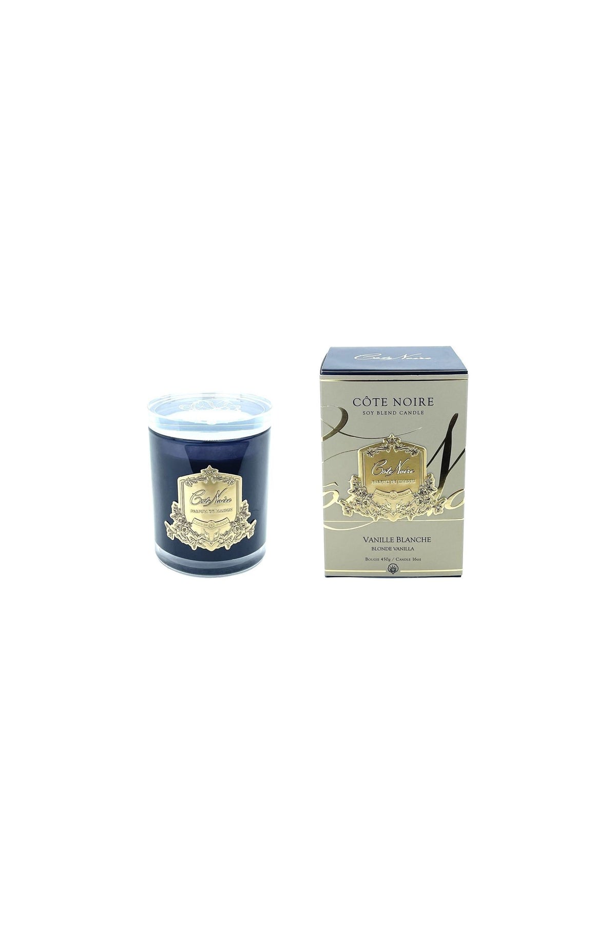 COTE NOIRE | BLOND VANILLA - GOLD BADGE CANDLES