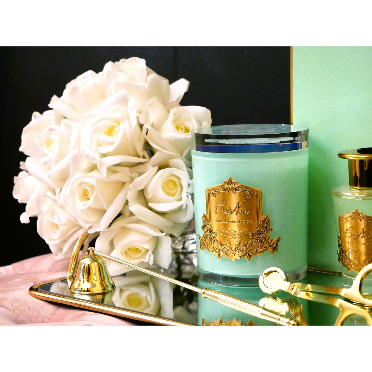 COTE NOIRE | PERSIAN LIME - JADE VESSEL - GOLD BADGE