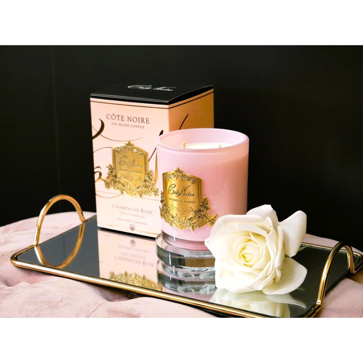 COTE NOIRE | PINK CHAMPAGNE - PINK VESSEL - GOLD BADGE - LIMITED EDITION