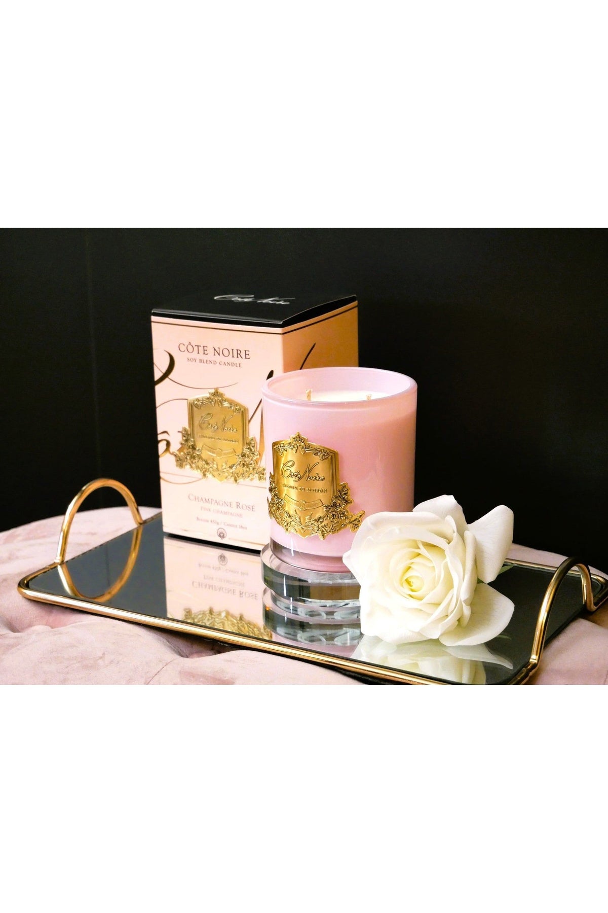 COTE NOIRE | PINK CHAMPAGNE - PINK VESSEL - GOLD BADGE - LIMITED EDITION