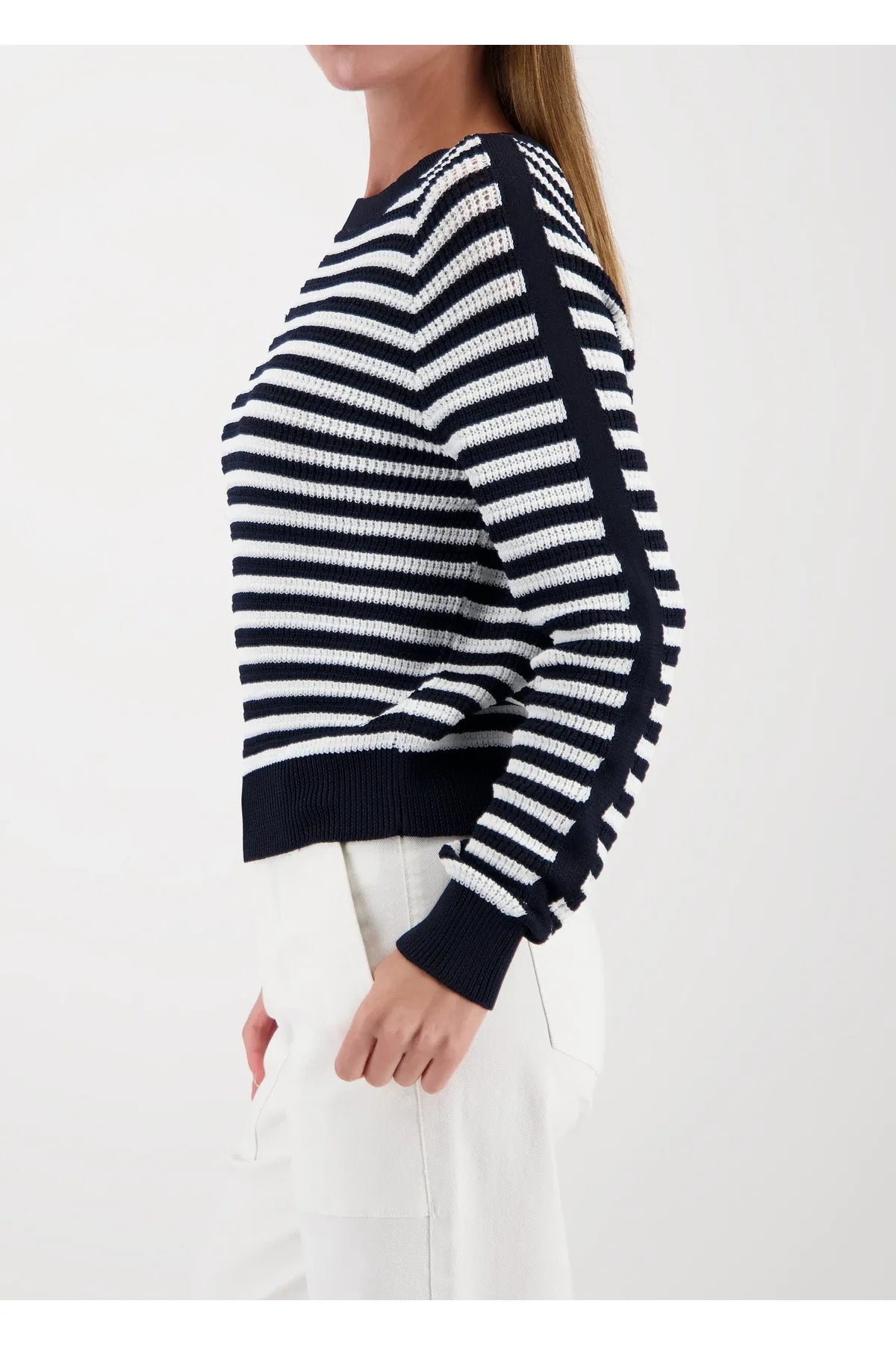 MONARI | NAVY STRIPED JUMPER