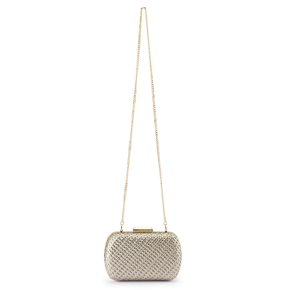 OLGA BERG | MALI TETURED CLUTCH