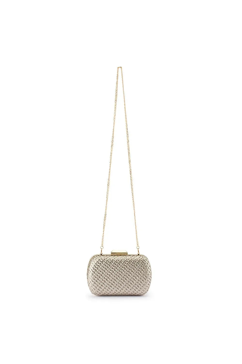 OLGA BERG | MALI TETURED CLUTCH