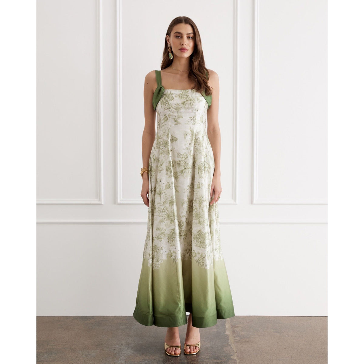 AQUA BLU | DELPHINE MAXI DRESS