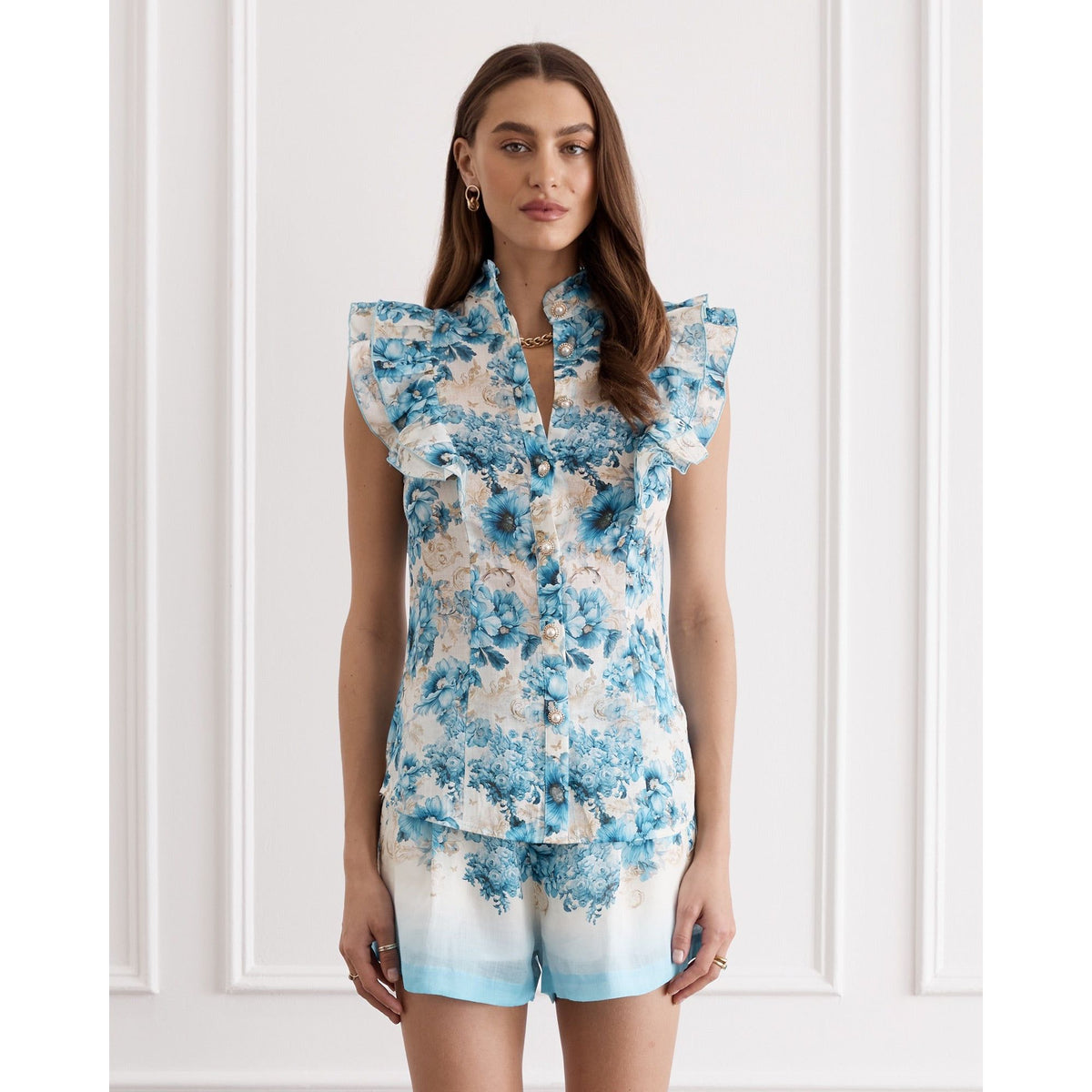 AQUA BLU | Aubrey Top