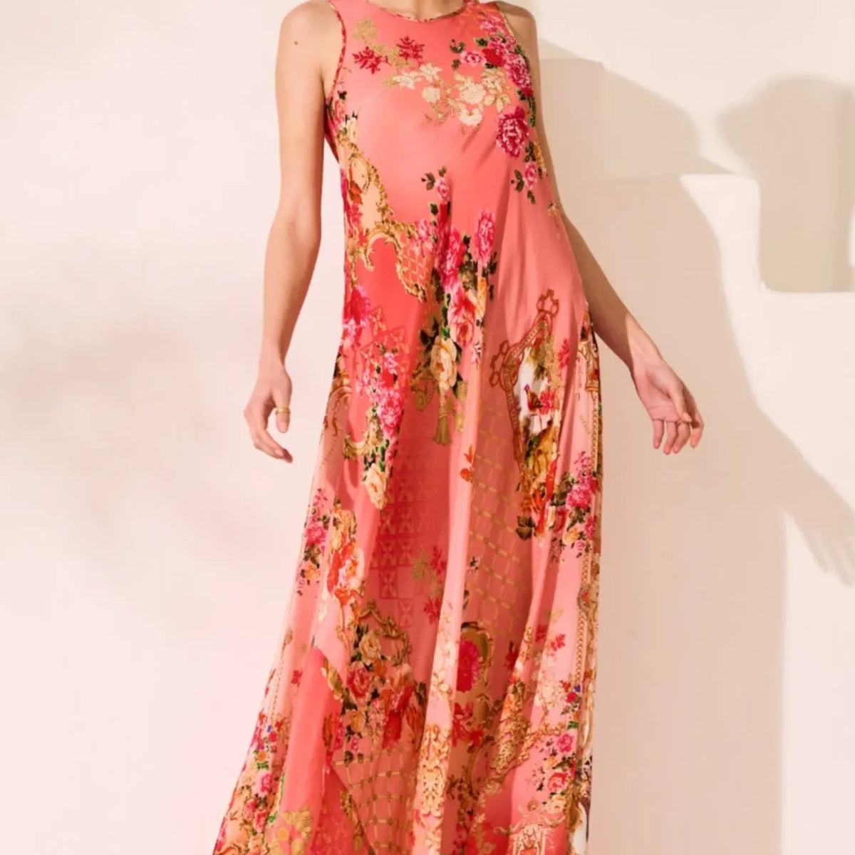 CZARINA | PINK PARADISE A-LINE DRESS