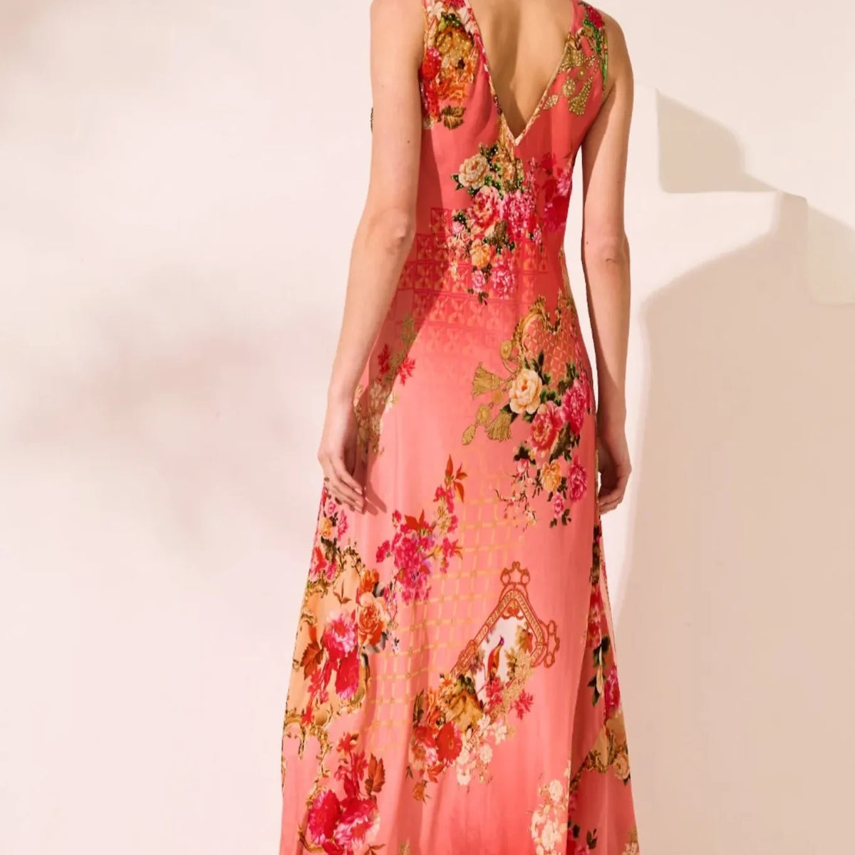 CZARINA | PINK PARADISE A-LINE DRESS