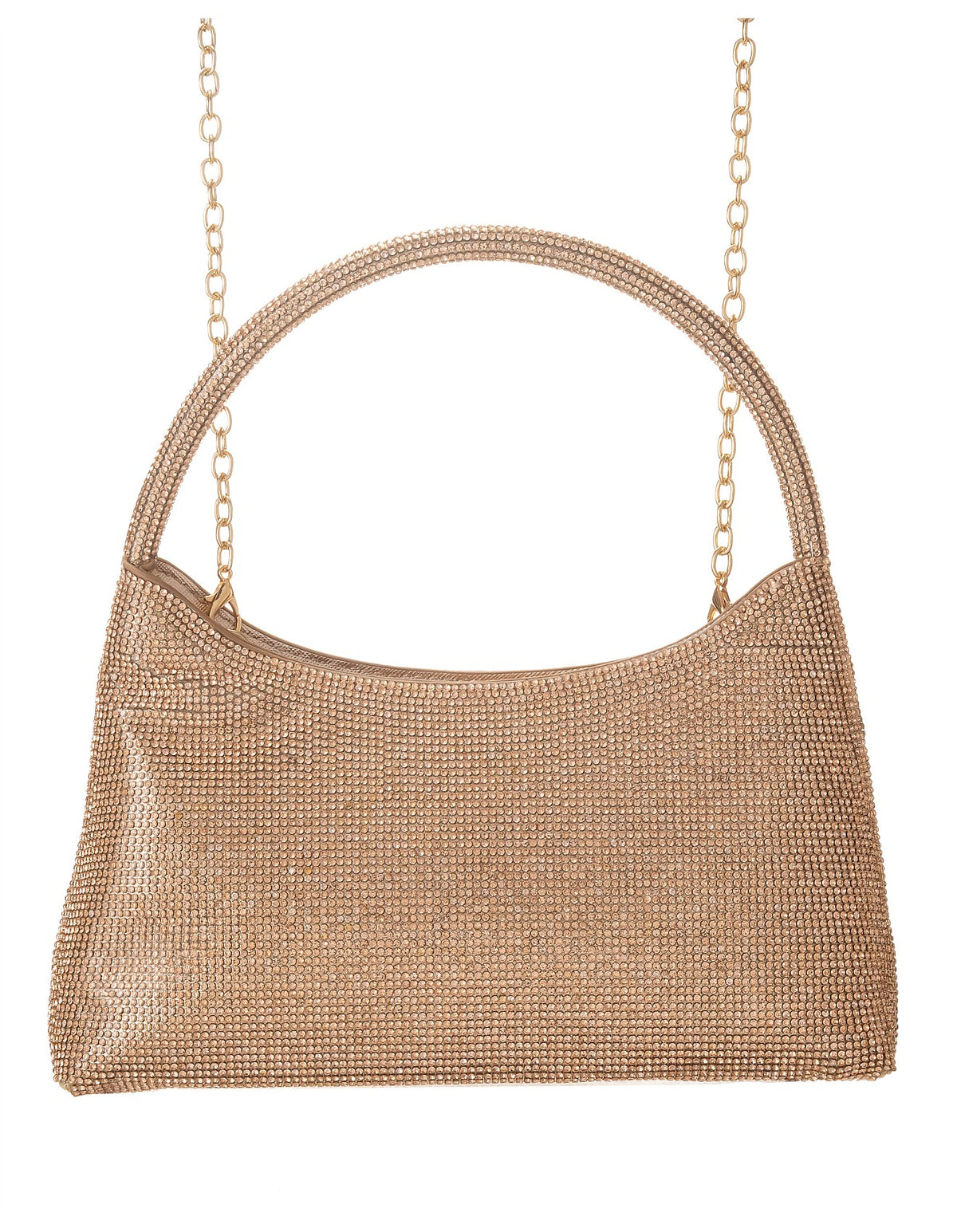 GREGORY LADNER | FINE STONES HANDLE BAG - Rose