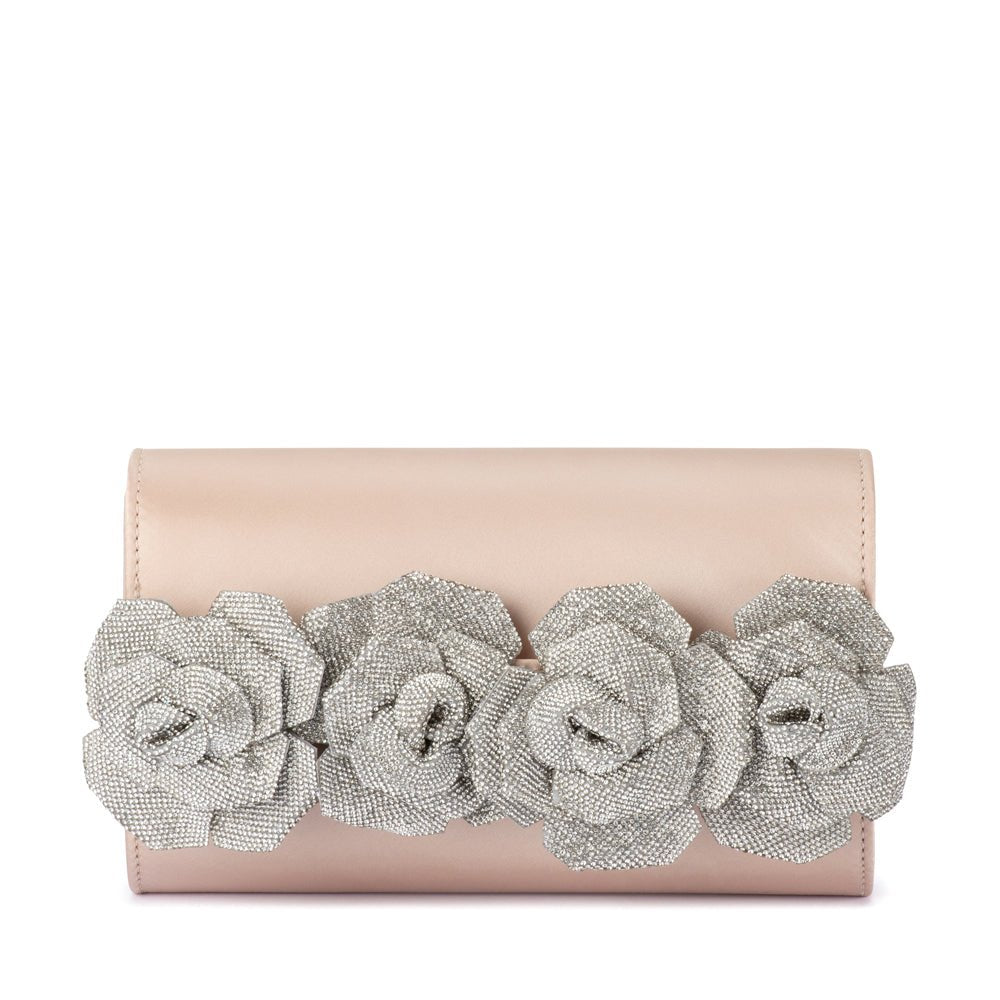 OLGA BERG | STELLA ROSETTE CLUTCH