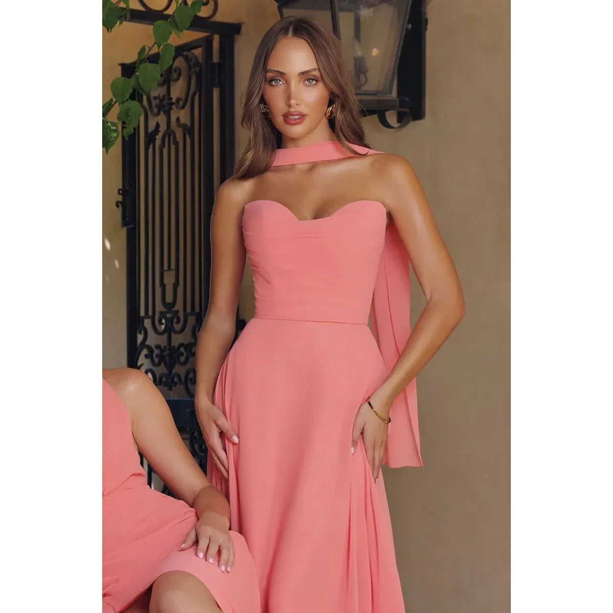 AMORIS BY CINDERELLA DIVINE | T703 - Soft Coral