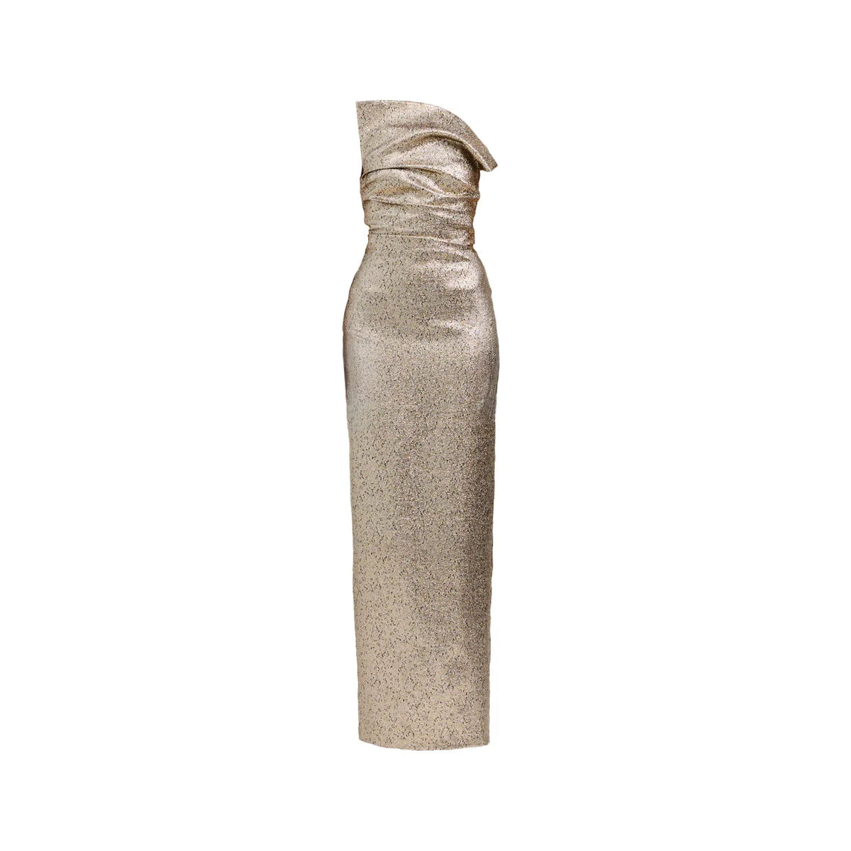 TOJHA | TACOMA DRESS - Metallic Champagne