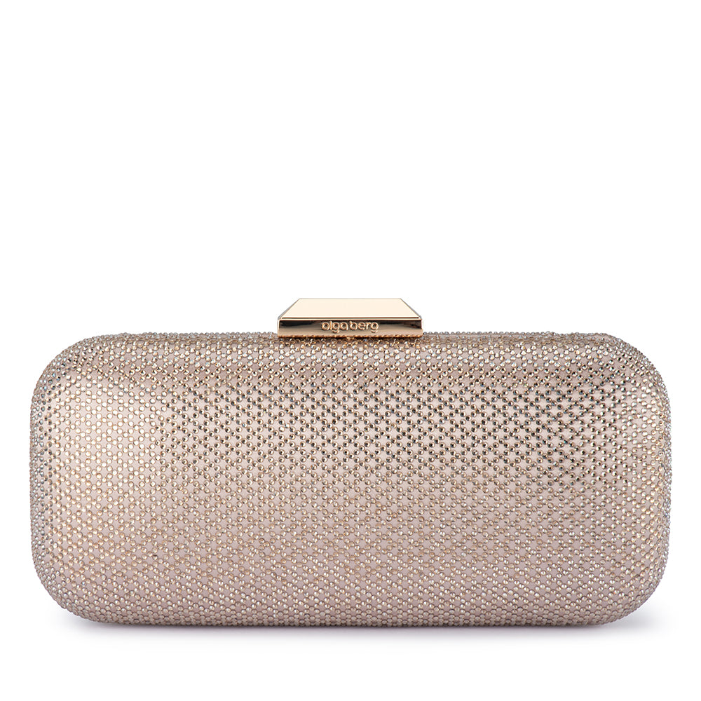 OLGA BERG | EDIE CRYSTAL CLUTCH