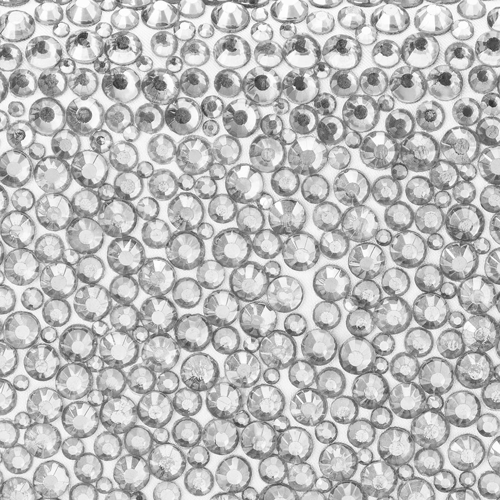 OLGA BERG | CASEY HOT FIX CLUTCH - SILVER