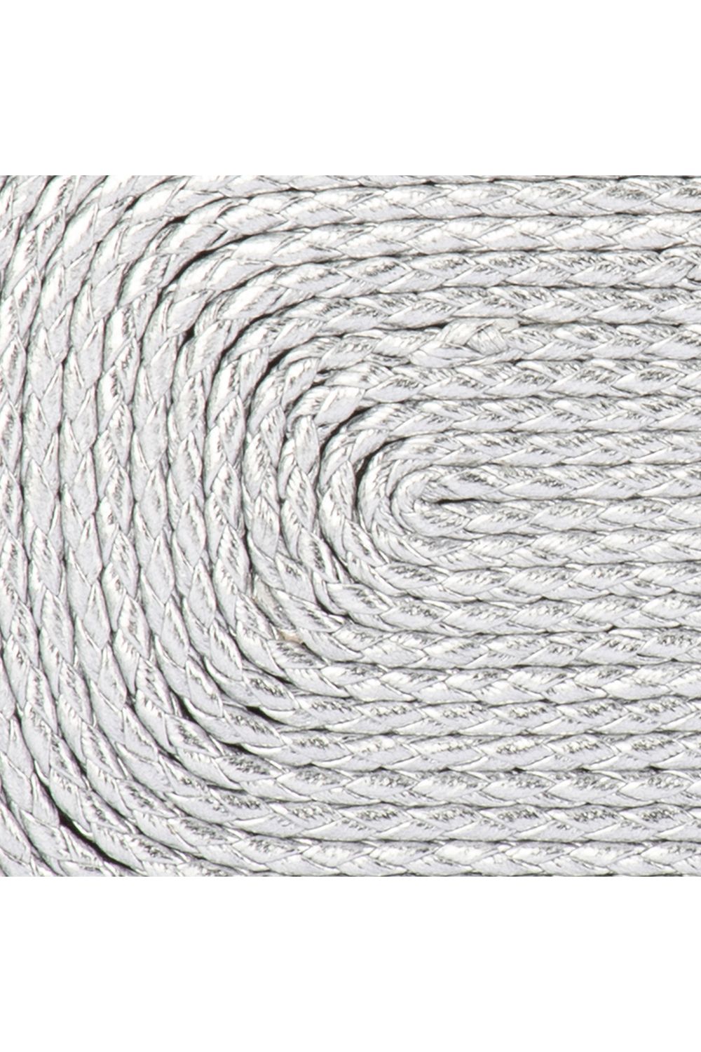 OLGA BERG | MARTINA COILED ROPE CLUTCH - Silver