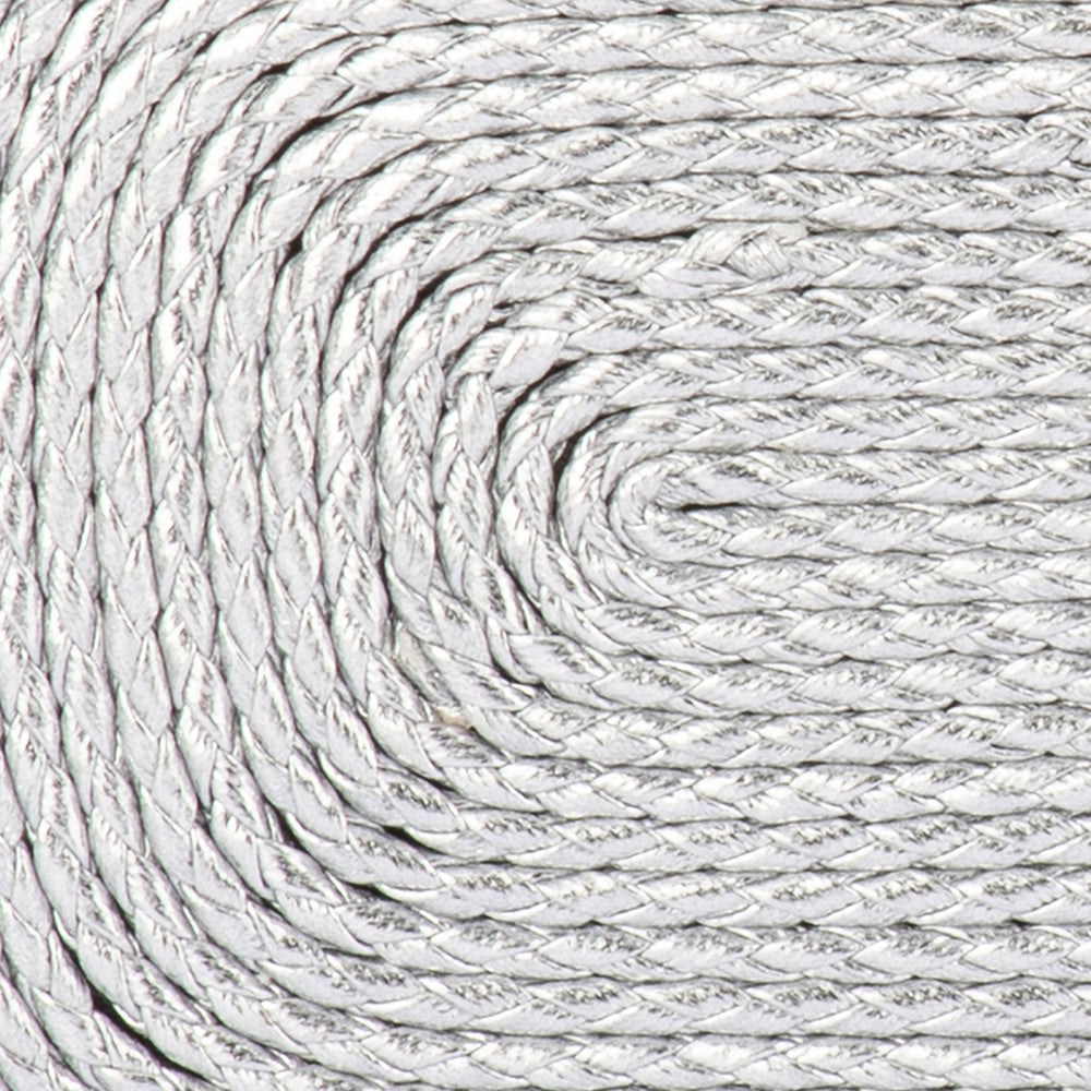 OLGA BERG | MARTINA COILED ROPE CLUTCH - SILVER