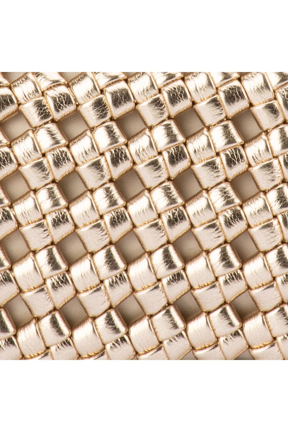 OLGA BERG | EVERLY HAND WOVEN CLUTCH - Gold