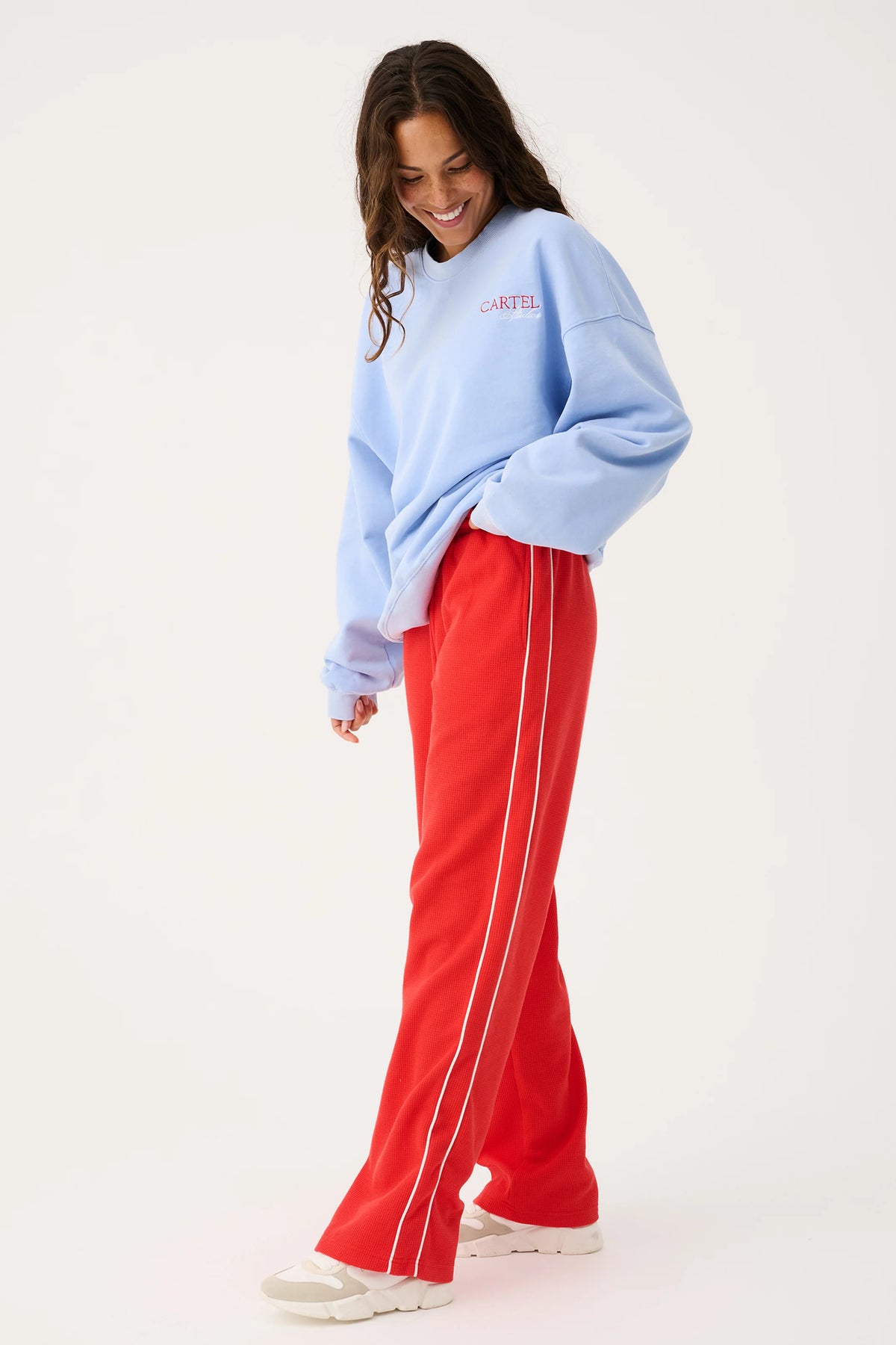 CARTEL & WILLOW | Harlow Pant - Siren Waffle